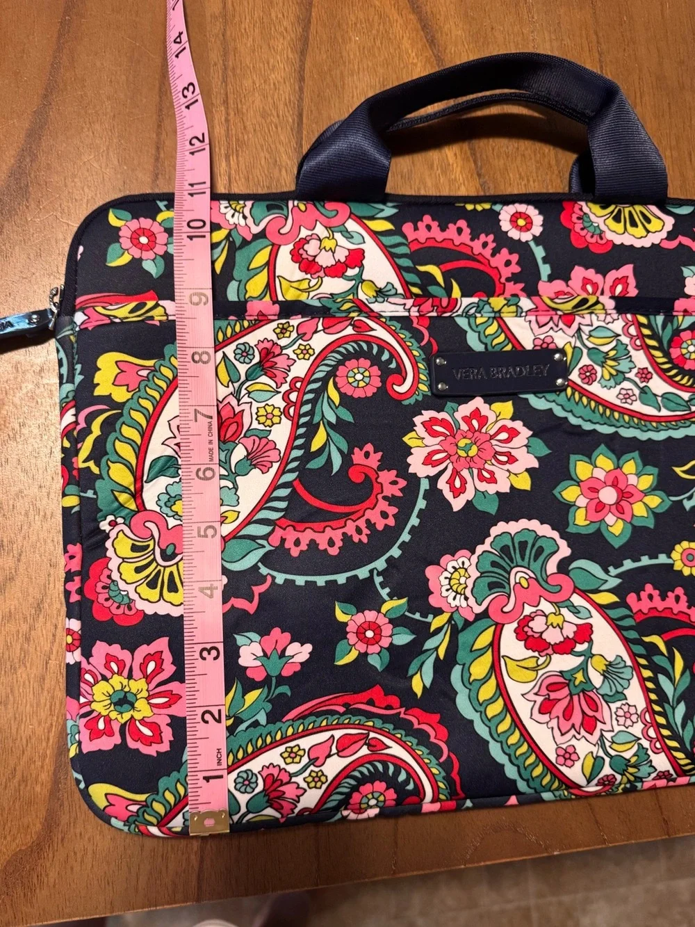 Vera Bradley Floral Paisley Laptop Sleeve